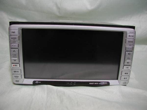 ■トヨタ純正 ＨＤＤナビ ＮＨＤＴ－Ｗ５３ DVD再生 中古品■