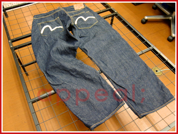 未使用品◆EVISUエヴィス#2001◆Ｗ４０◆No.2デニム