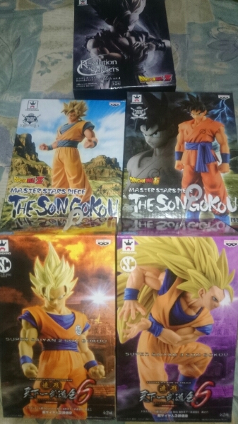 ドラゴンボール超 造形天下一武道会6 孫悟空 MSP 孫悟飯 5種 造形