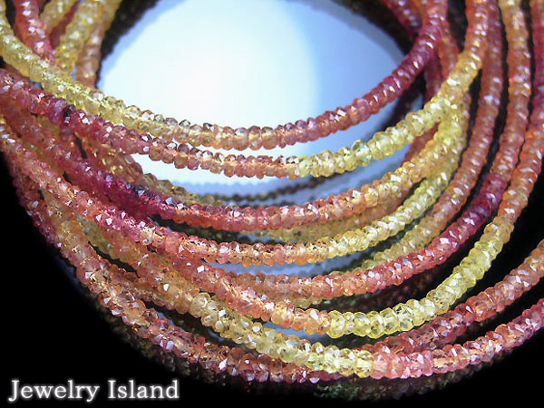 1円～★宝石の島★総サファイア 約 ２００ｃｔ ５連ネック！n812