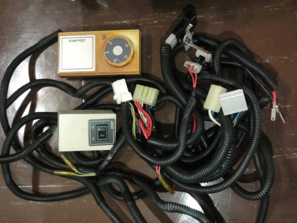 エンジン停止でも暖房OK！FFヒーター 2台 12v ミクニ MY16 サーモ付 