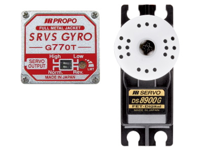 サーボ&ジャイロ　セット売り JR』G770T-8900G ジャイロサーボセット G770T+DS8900G 【公式通販】