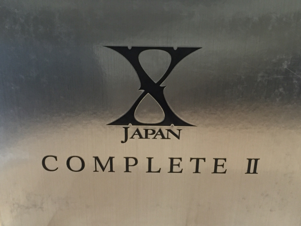 未使用品 X JAPAN COMPLETE Ⅱ CD DVD hide Yoshiki エックス X JAPAN