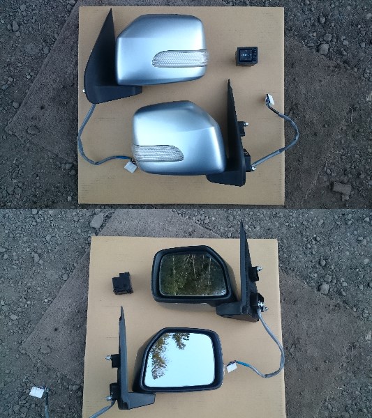 中古品】テリオスキッド J111G　ドアミラー 左右セット　S28①