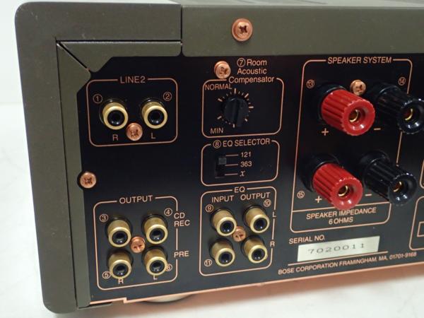 BOSE CDアンプ PLS-1210 ⇔ 49FB2-1