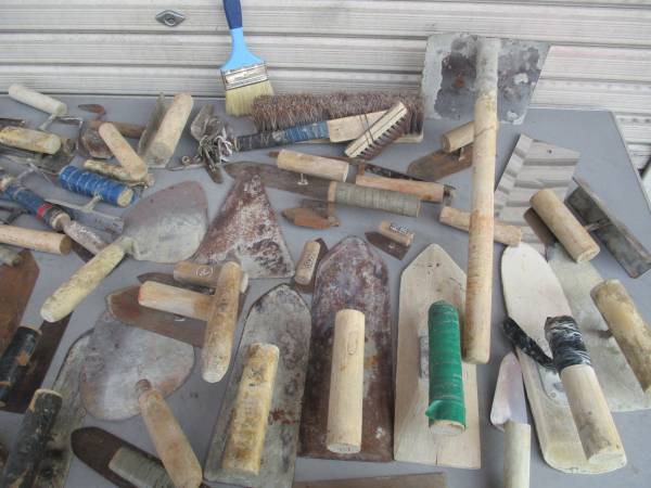 中古品大工道具 左官 コテ こて 鏝 左官コテ 大量