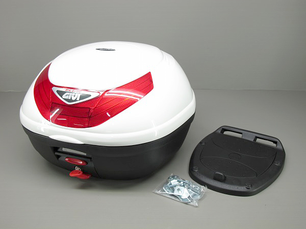 GIVI E350 パールホワイト トップケース GIVI E350 パールホワイト トップケース