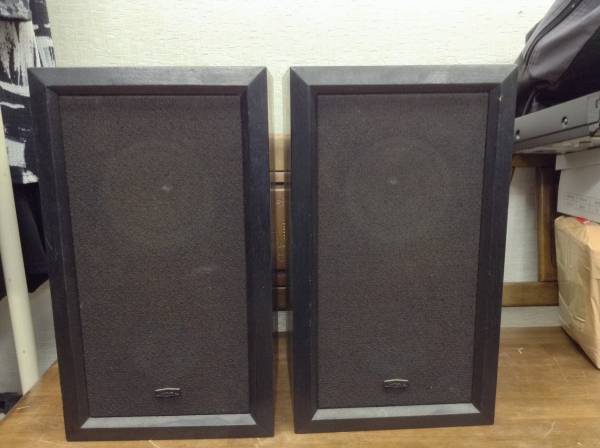 ★古い★CORAL　スピーカー★ＦＬＡＴ－５Ｓ★ペア ★中古