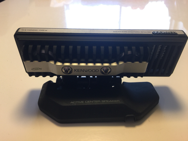 KENWOOD ケンウッド アクティブセンタースピーカー KSC-300CTR
