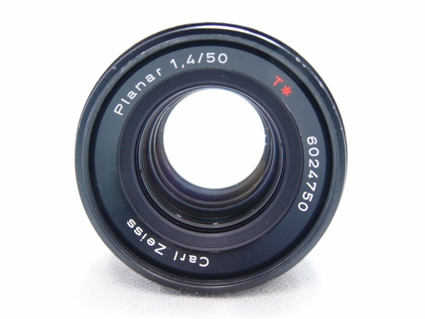 中古CONTAX 中古 CONTAX Carl Zeiss Planar 1.4/50 T＊ レンズ 