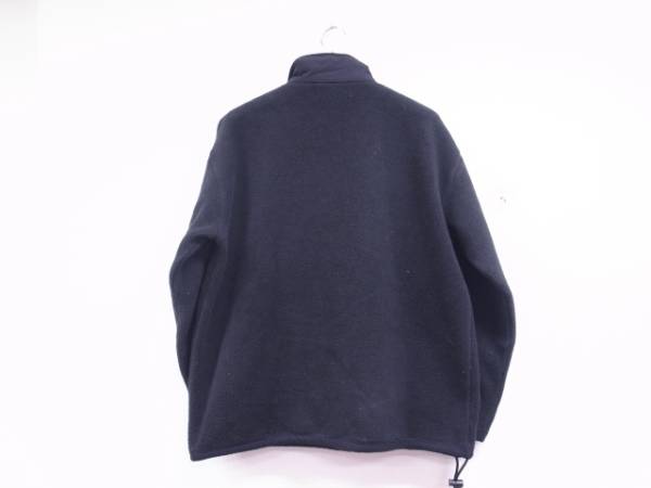 中古☆90sラルフローレンPOLO SPORTハーフジップフリースUSA製S黒
