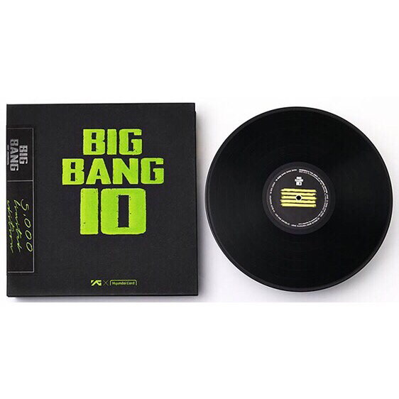 BIGBANG 10周年記念5000枚限定LPレコード ☆5000枚 限定版 BIGBANG10 THE VINYL LP レコード 新品 未開封