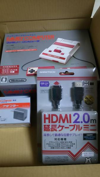 ファミリーコンピュータ 未開封 ニンテンドークラシックミニ 