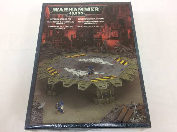 ウォーハンマー40000　離着陸プラットフォーム スカイシールド　SKYSHIELD LANDING PAD　未開封