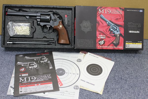 エアガン／M19／COMBAT MAGNUM コンバットマグナム／6インチ 旧モデル／東京マルイ MARUI／170201-052