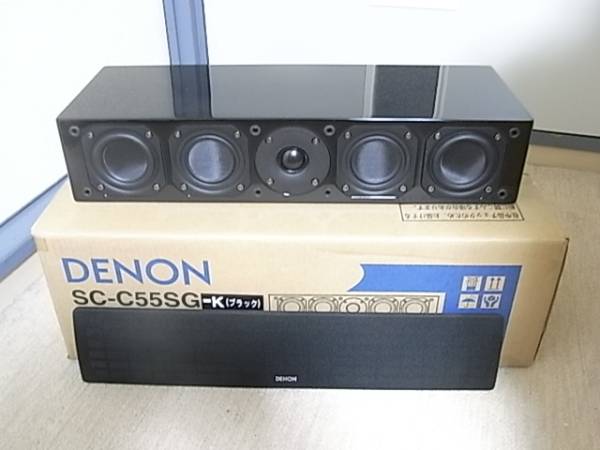 DENON SC-C55SG-K デノン センタースピーカー ピアノブラック DENON SC