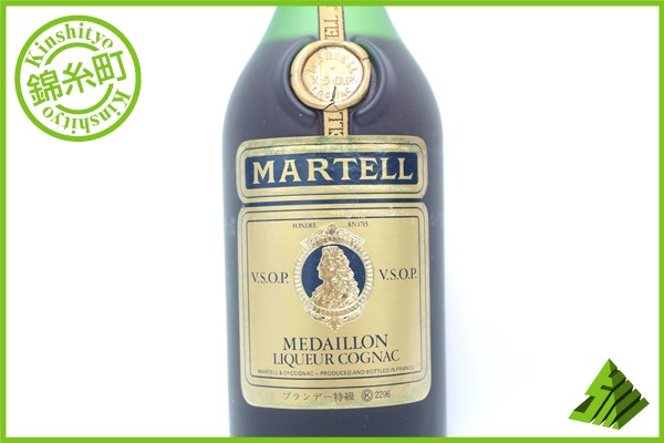 ◇注目! マーテル VSOP メダリオン 40% 700ml コニャック GG 特級