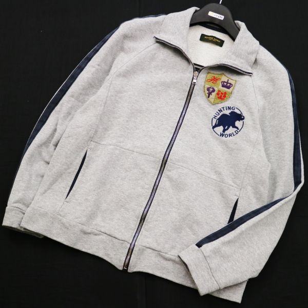 イタリア製☆HUNTING WORLD ハンティングワールド ☆ゾウロゴ刺繍  