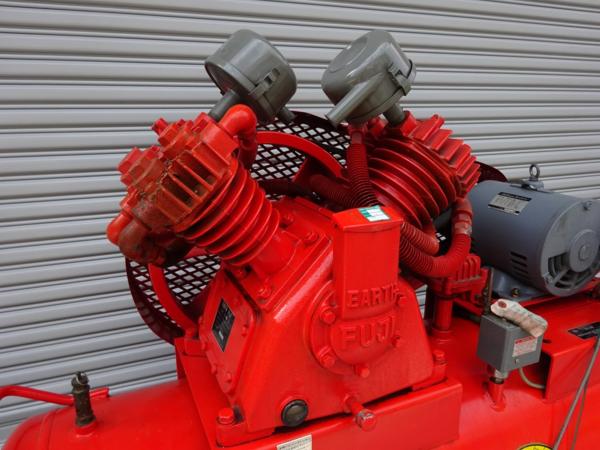 富士コンプレッサー 3.7kw 5馬力 エアコンプレッサー W-35 三相・200V 