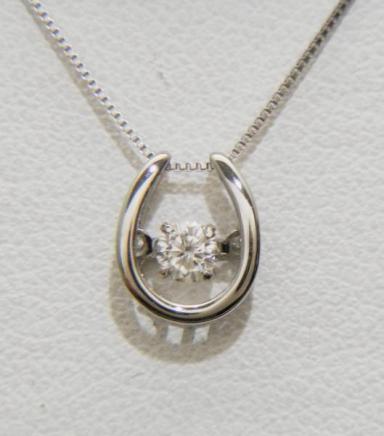 ◇新品◇Pt ダンシングストーン ダイヤ 0.1ct Dカラー EXカット