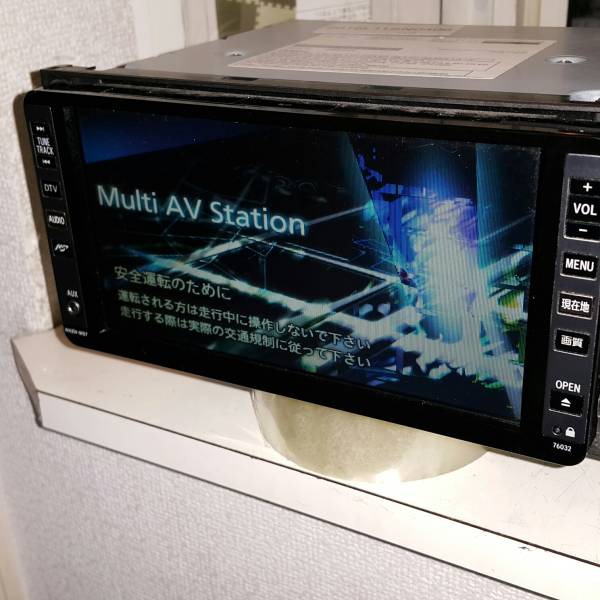 トヨタ SAI サイ AZK10 前期型 S SAI AZK10 ナビモニター 純正 マルチ