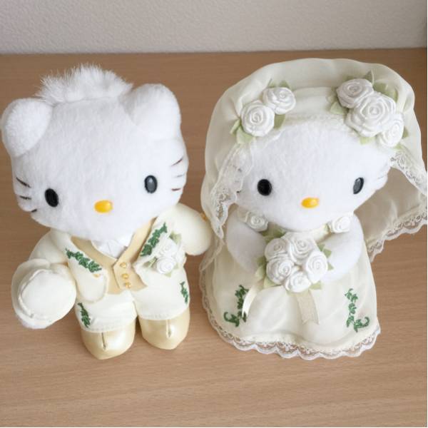サンリオショップ キティ ダニエル ウエディングドール Hello Kitty