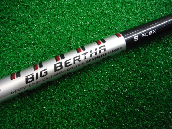 中古品　キャロウエイ純正スリーブ付き BB ALPHR815 ドライバー用　S