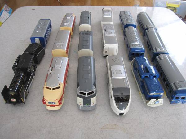 プラレール　SL北びわこ号、北斗星、サンダーバード、白鳥 他 まとめて