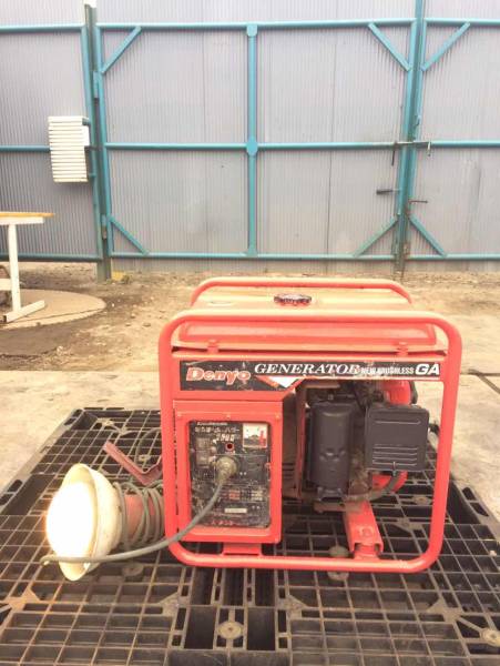 デンヨー エンジン発電機 中古 -発電機デンヨーgaの中古品・新品・未