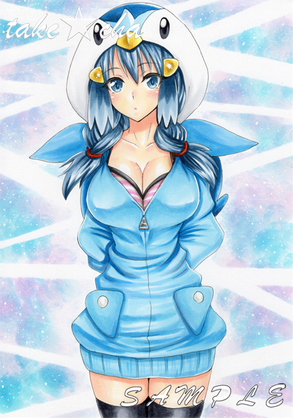 同人手描きイラスト ヒカリ ポケモン ポッチャマパーカー B5の質問一覧