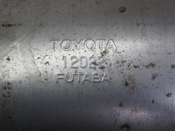 純正戻し等に！10系アルファード純正マフラーリアピースのみ中古品
