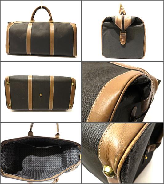通販値段 【1円～】dunhill(ダンヒル)レザー×PVC ボストンバッグ