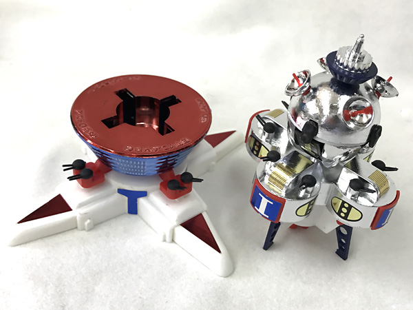 【当時物・箱付】タケミ ビッガー合金 ピコット マシーンブラスター 超合金 △タケミ ビッガー合金 アストロ母艦基地 マシーンブラスター△(超合金