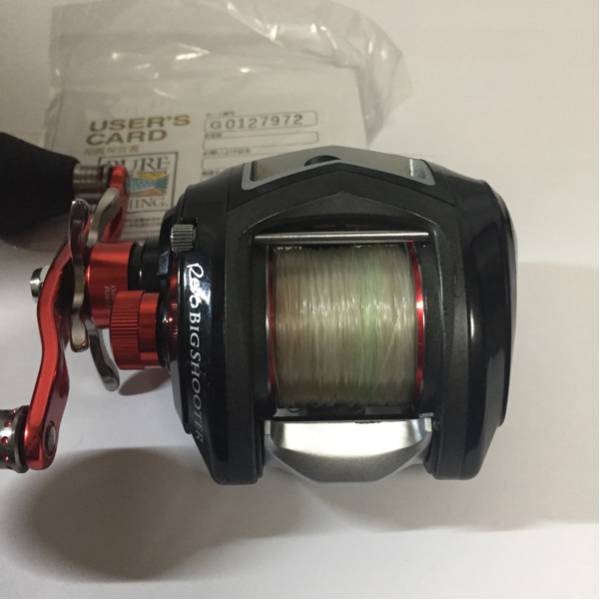 美品アブガルシア ビッグシューターHS左 送料無料！ベアリング改_3