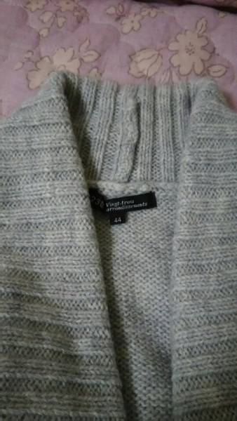 23区 大きいサイズ44 アルパカウール バルキーニットカーディガン 試着のみ VERY11月号掲載品