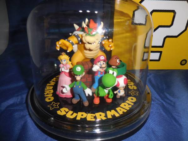 非売品　中古club nintendoクラブニンテンドー　スーパーマリオキャラクターズフィギュア　