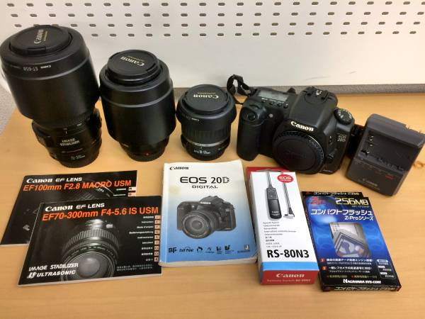 【定番人気，新作】 T Canon EOS 20D 本体 レンズ ウルトラソニック付(キヤノン)｜売買されたオークション情報、yahooの商品情報をアーカイブ公開 - オークファン キヤノン