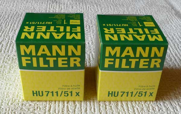 PEUGEOT 207 ABA-A75F01 09/10～ MANNオイルエレメント