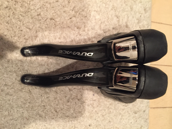 自転車 美品 R7900 SHIMANO DURA-ACE STIレバー※一部欠けあり