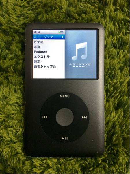 ジャンク】Apple iPod classic 160GB ブラック MC297J 【公式通販】