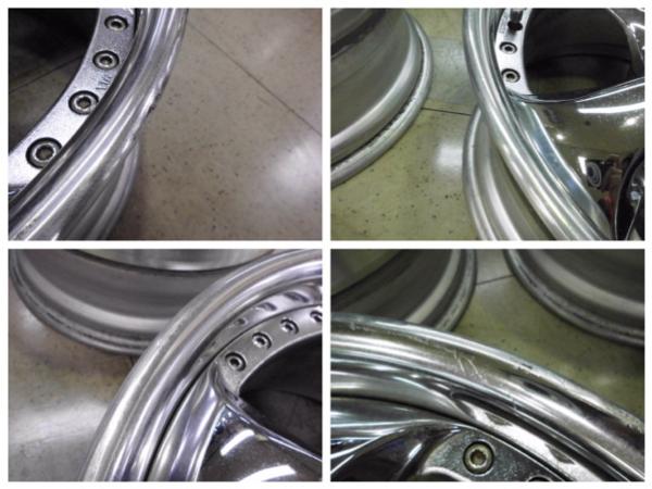 深リム☆WORK VS KF 17インチ☆8J 4本セット☆インセット+30/+22