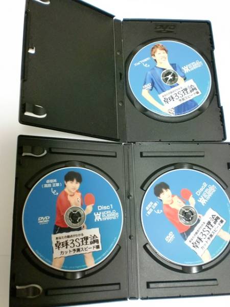 WRM卓球DVD【卓球3S理論】予測スピード編 卓球3S理論卓球丼カットマン