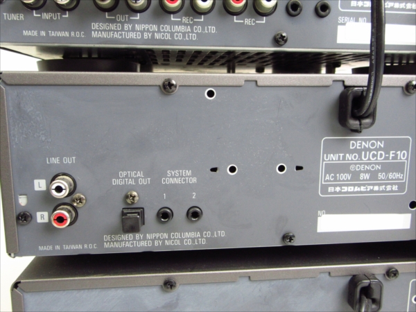 ◇DENONデノン DF-10ミニコンポ アンプUPA-F10 CDデッキ UCD-F10