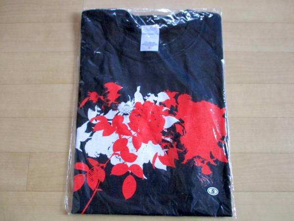 未開封 椿屋四重奏 ♪ Tシャツ S 黒 ⑦ バラ柄 ♪ 新品 グッズ 中田 