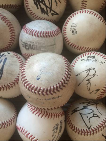野球ボール 30球 硬式球 NPB試合球 イーグルス練習球 ブァファローズ 