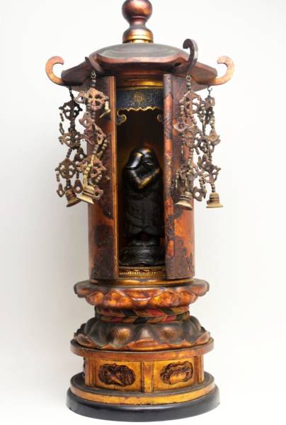 kw30 秘仏！ 聖天厨子 歓喜天 仏像 大型 ○仏教美術 密教 (仏像)｜売買