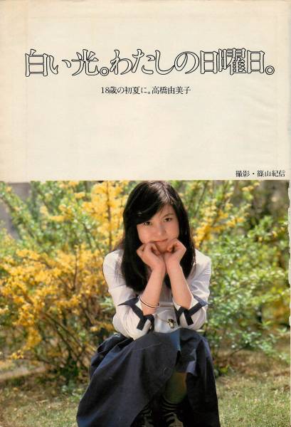 高橋由美子 白い光 わたしの日曜日 切り抜き 篠山紀信 GORO激写の入札