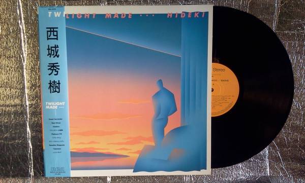 □帯LP 西城秀樹/TWILIGHT MADE…HIDEKI/(RHL‐8414)吉田美奈子 角松敏生