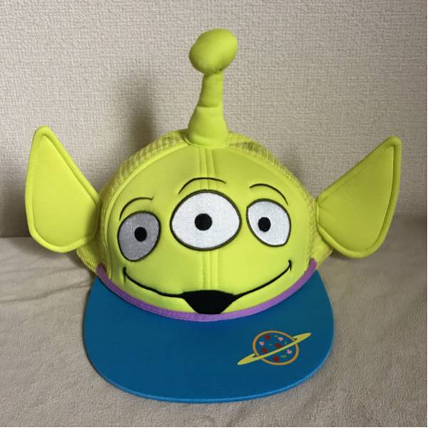 香港ディズニーランド トイストーリー リトルグリーンメン キャップ 帽子