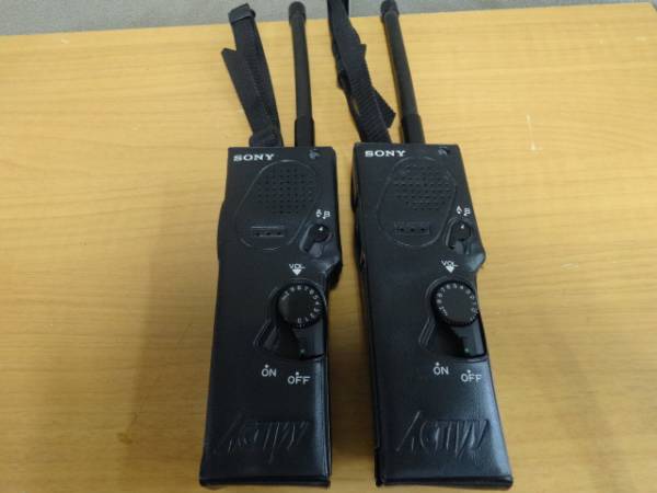 SONY トランシーバー ICB-33H ２台 中古美品